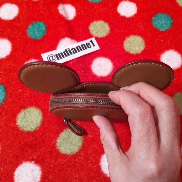 Coach Disney Mickey Coin Case - Picture 3 of 5